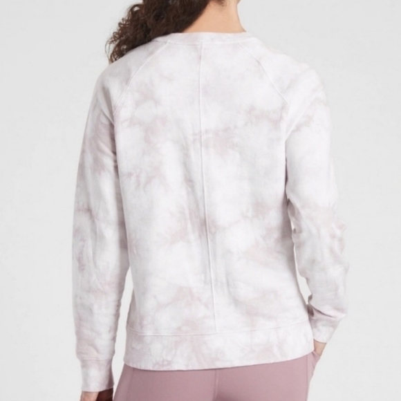 ATHLETA Sundown Sweatshirt Pink Tye Die Size Small - Picture 8 of 8